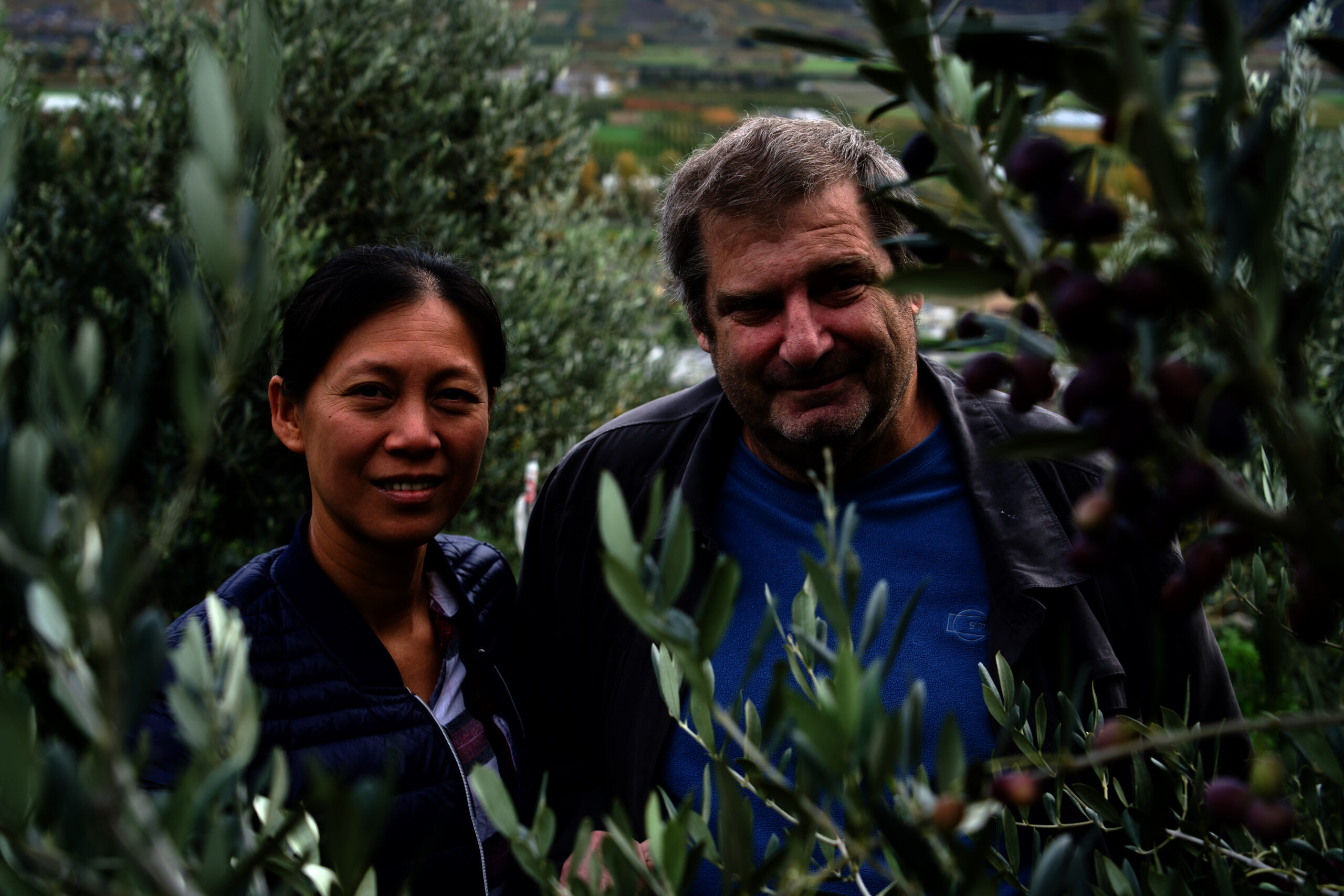 Nicolas Gex et Malene - L'oliveraie du Chargeux - Fully