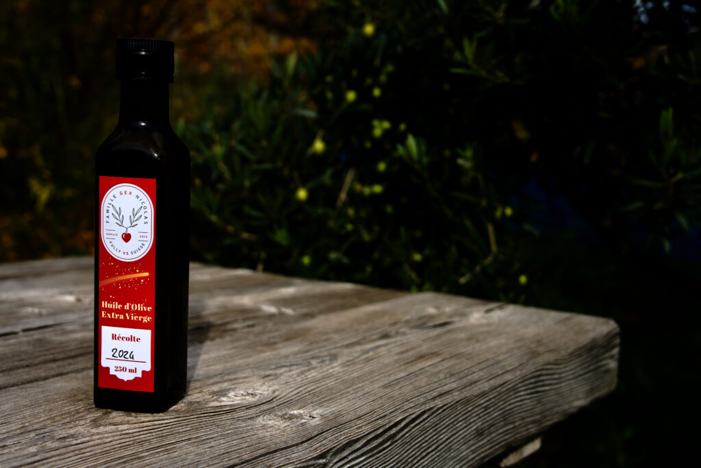 Huile de l'oliveraie du Chargeux - Fully