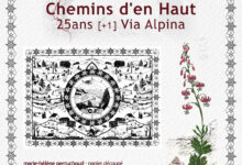 Exposition Chemins d'en Haut Montagn'art : cabane du Demècre (2361m) hauts de Fully
